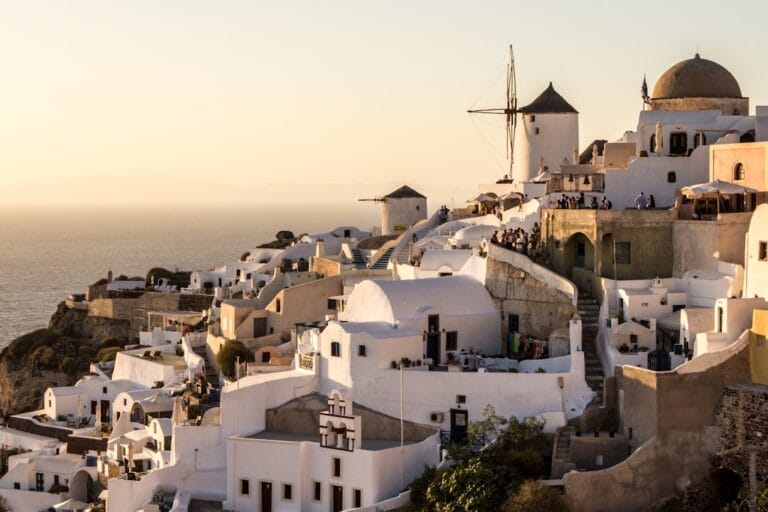 Photo Santorini Sunset