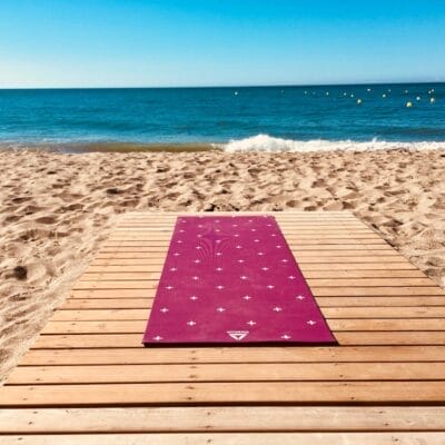 Photo Yoga on beach